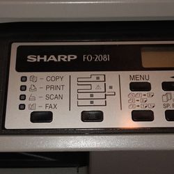 For sale SHARP FO-2081  Copy/Fax/Print/,Scanner Machine 