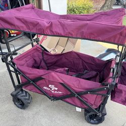 Push Pull Wagon With Canopy