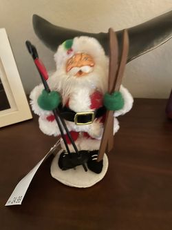 ANNALEE SANTA WITH SKI’S - 6”