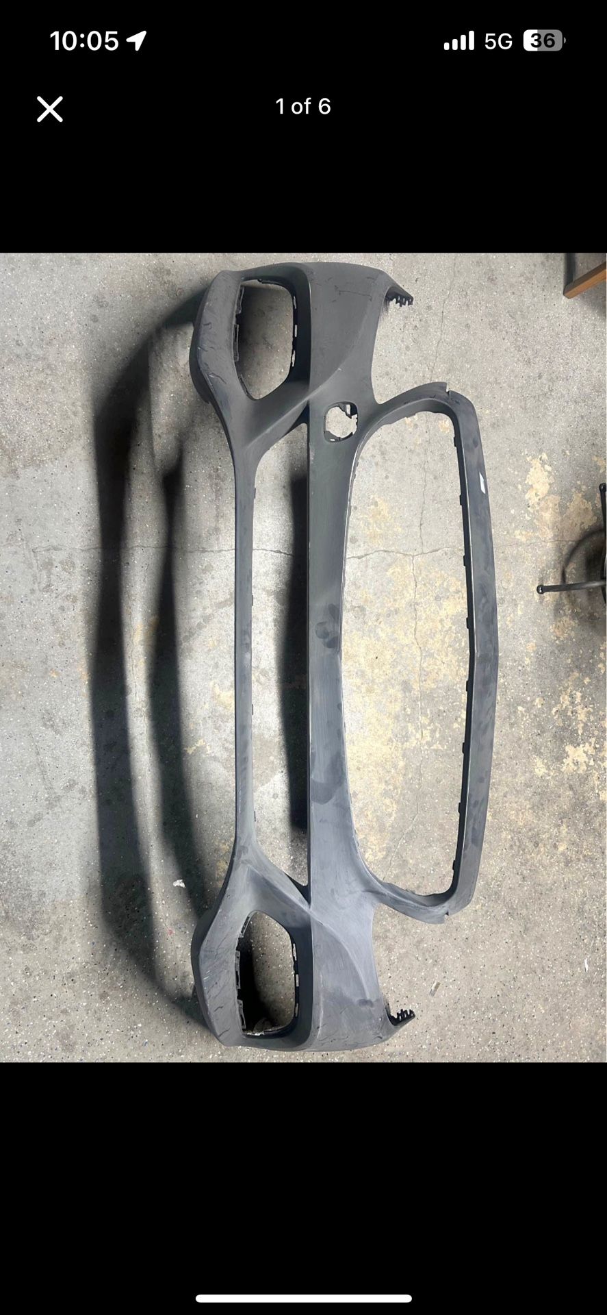 2015-18 MERCEDES C300 FRONT BUMPER COVER