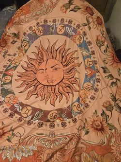 Beautiful Wall Tapestry NO Flaws Huge