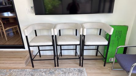 Bar stools set of 3
