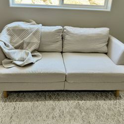 Beige Sofa Couch 