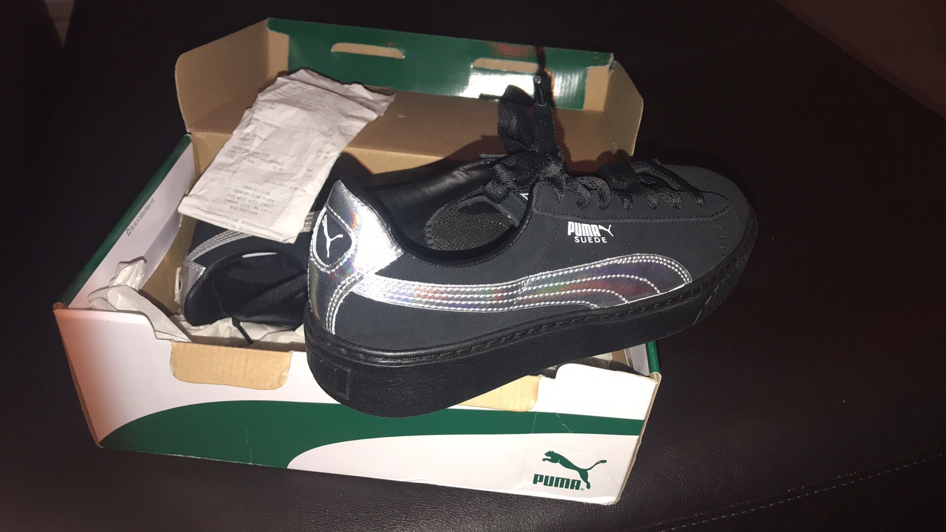 BLK/MTS PLATFORM PUMA