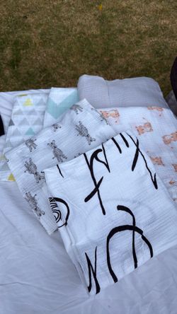 Baby swaddle Muslin Blankets
