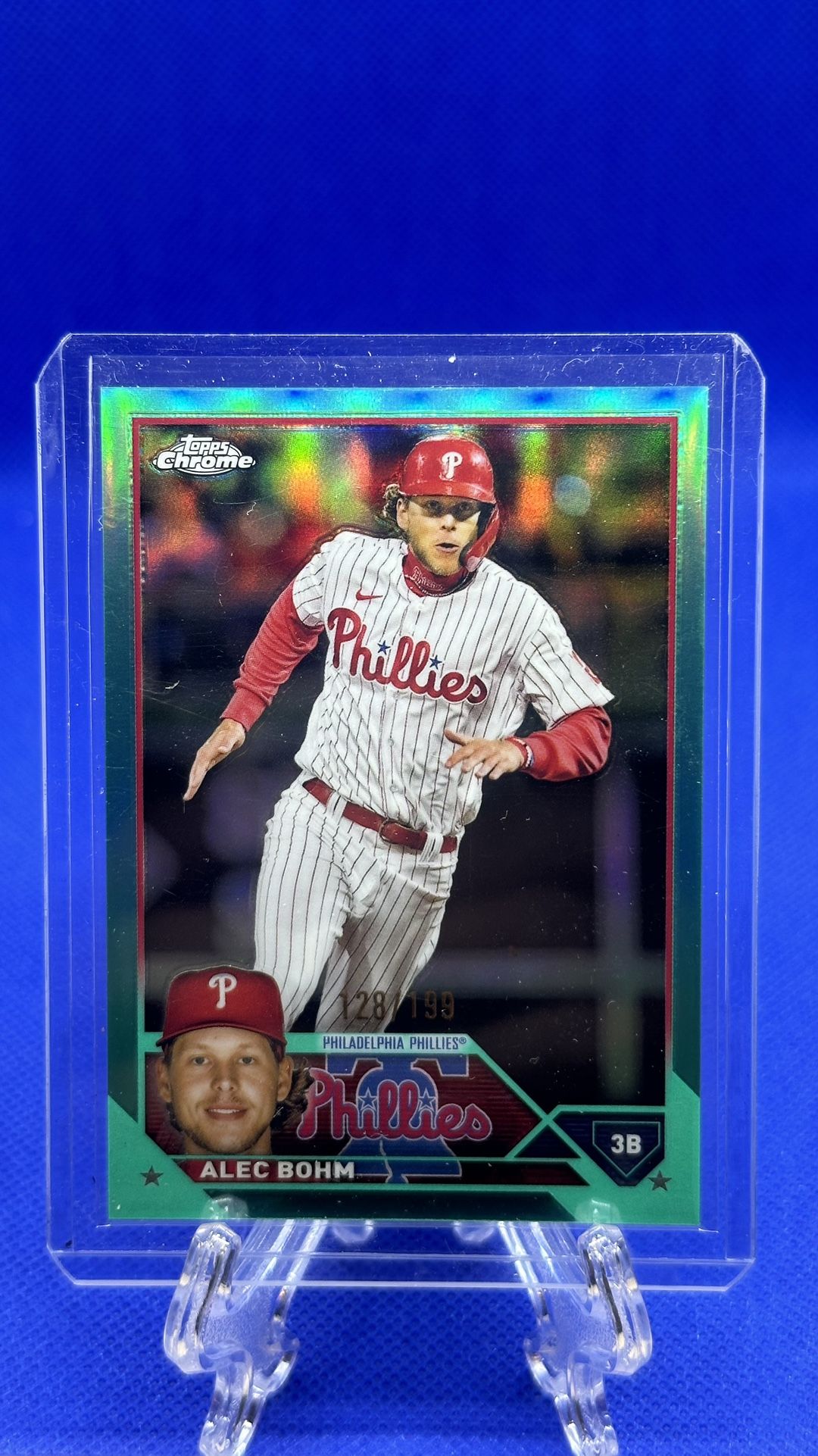 Baseball Sports Cards - Phillies - Alec Bohm - Numbered