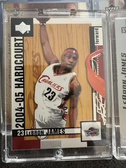 2004 LeBron James Upper Deck 4 Card Lot