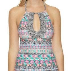 Malibu Dreamgirl 2-Piece Halter Tankini Size L