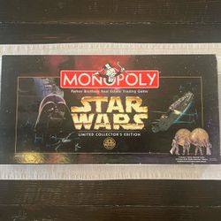 Star Wars Monopoly - Limited Collector’s Edition
