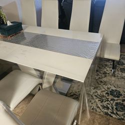Dining Table With 6 Chairs 