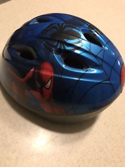 Spider-Man helmet small for toddler