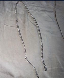 Jaxxon 22 Inch Tennis Chain Silver