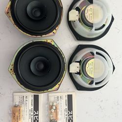 Four (4) six-inch (6") full/extended range 4-ohm speakers EKX16E101A