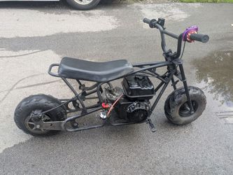 stretched mm80 mini bike