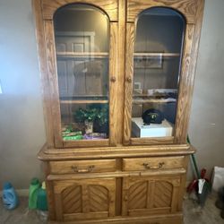 Oak Cabinet 