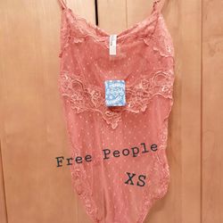 NWT Free People Bodysuit | Retail $68 | Take $40 OBO