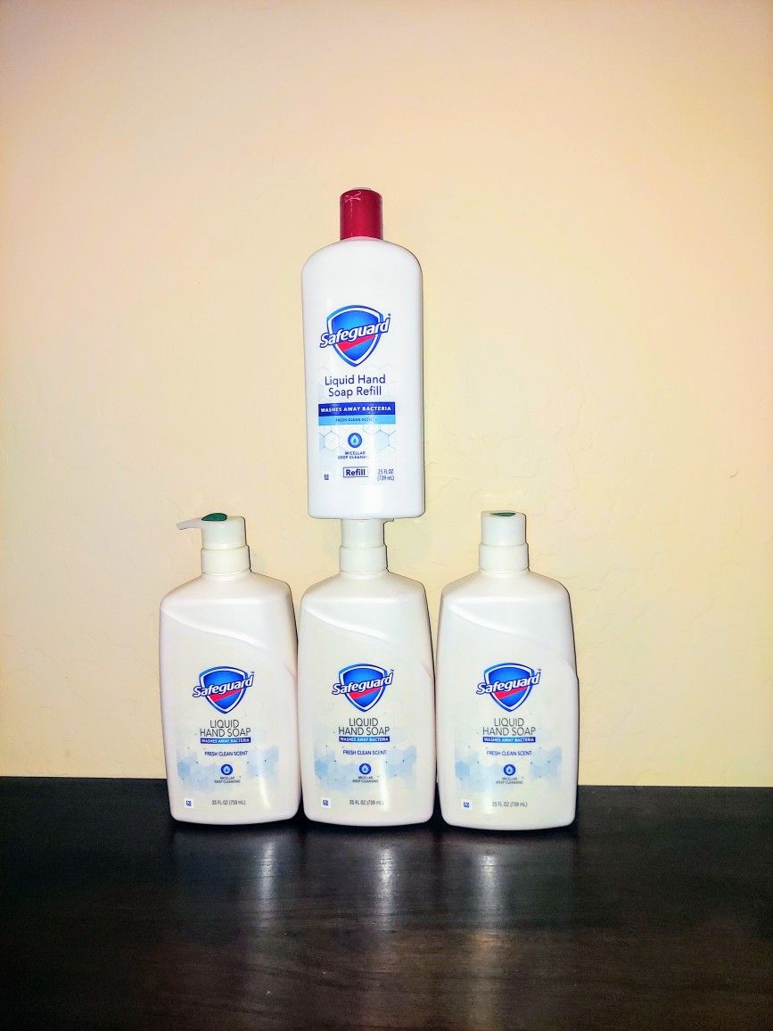 Safeguard Hand Soap Bundle - $15 For All- Curb Pick Up @Ray And Higley
