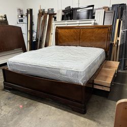 Cal King Bed And Mattress $399
