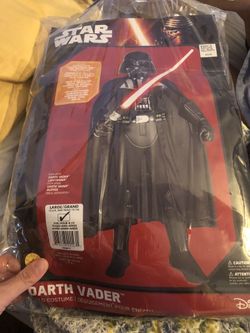 Ninja zombie, Kyle ren, Darth Vader custome