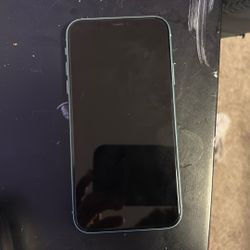 iPhone 11 Teal - iCloud Locked -for parts Only 