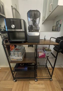 Assembled Rolling Microwave Cart ASAP Pickup
