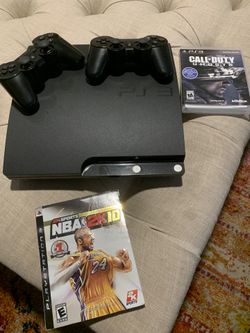 PlayStation 3 W/ 2 controllers for sale! $100