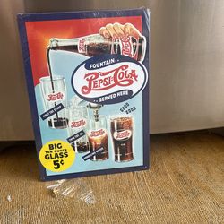 Pepsi Garage Signs