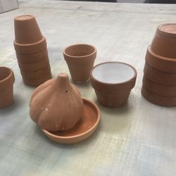 Small Clay Pots