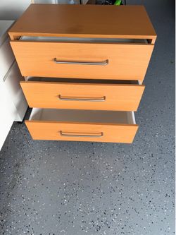 3 drawer bed side table/ chest drawer