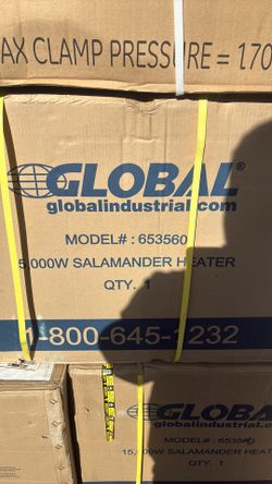 New global industrial 15000W salamander heater