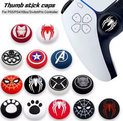 PS5 or PS4 controller thumb joy stick covers