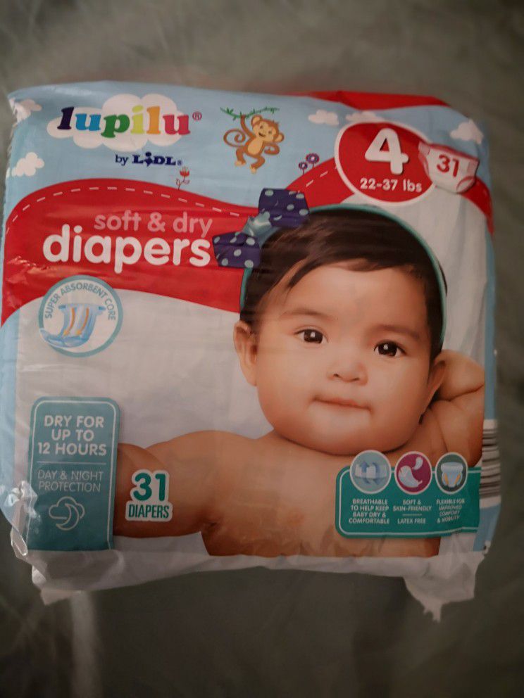 Diapers Size 4 