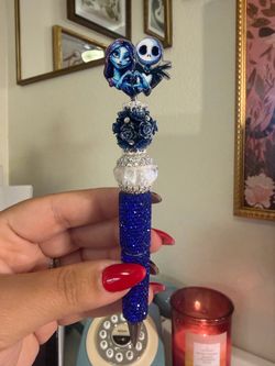 Jack and Sally Nightmare before Christmas pen