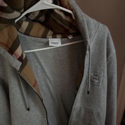 Real Authentic Burberry Zip Up 