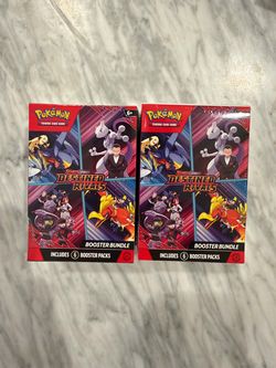 Pokémon Scarlet & Violet Destined Rivals Booster Bundle x2