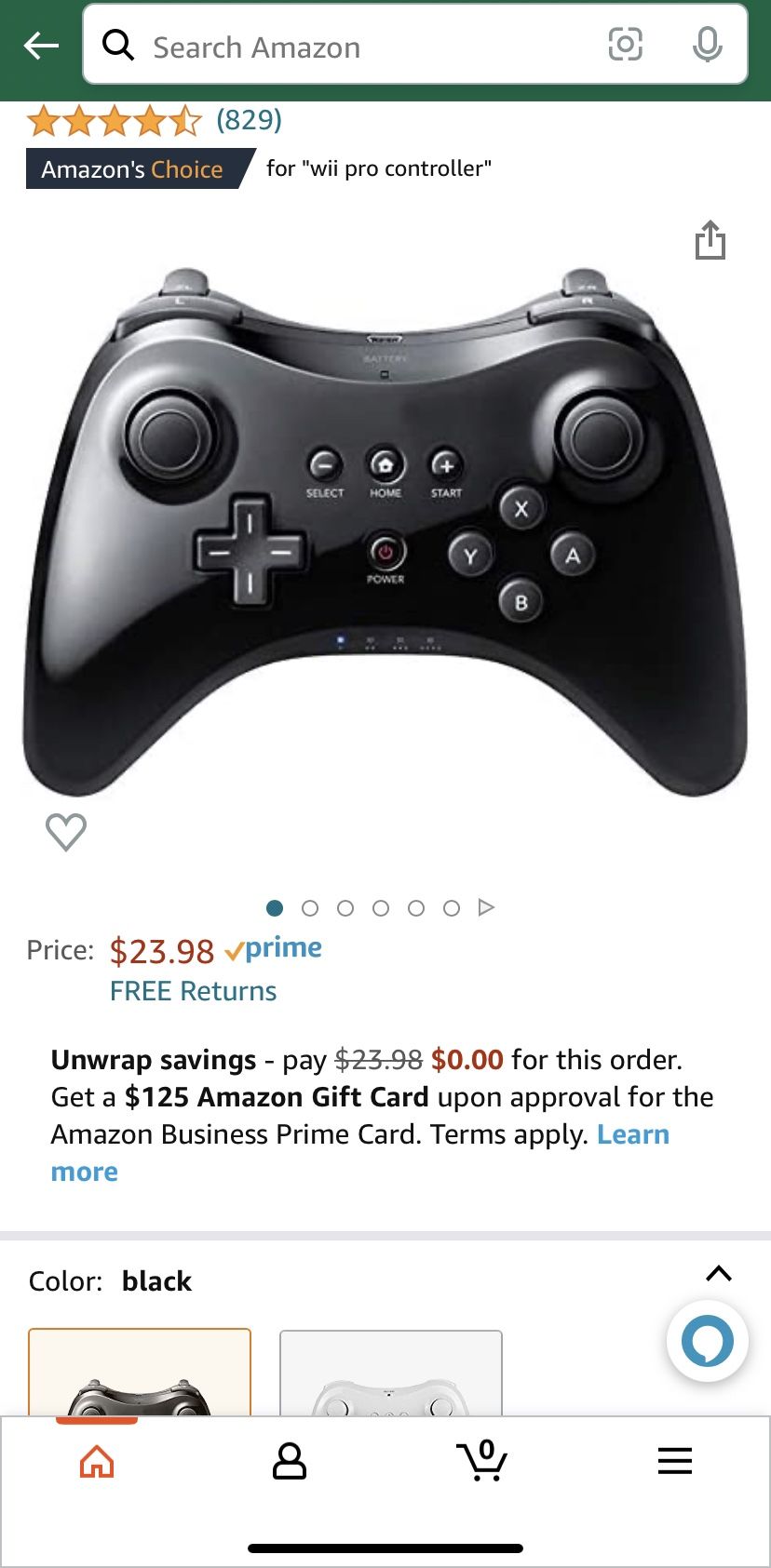 Wi U  Controller
