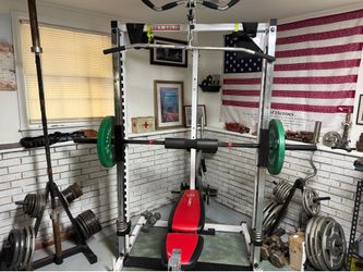 Body Solid smith rack
