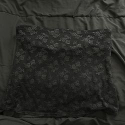 Black Lace Tube Top