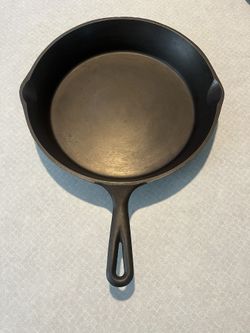 Vintage Lodge No. 8  Cast-Iron Skillet 