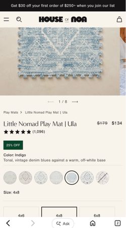 New house of Noa Play Mat | Ula 8 times
