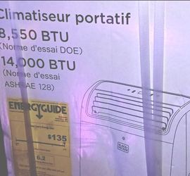 14,000 BTU Portable Air Conditioner