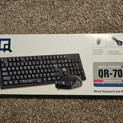 WIRED KEYBOARD QR-70
