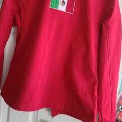 New Woman's Red Ariat Jacket Size L