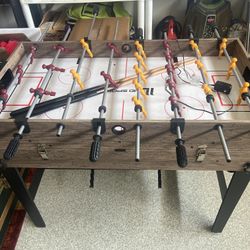 3-in-1 Foosball, Air hockey, pool