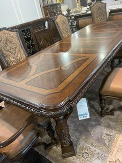 Dining Room Wood Table And Base