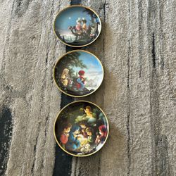Precious Moments Decorative Plates Set Of 3