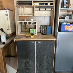 Shop Bench/cabinet/organizer 