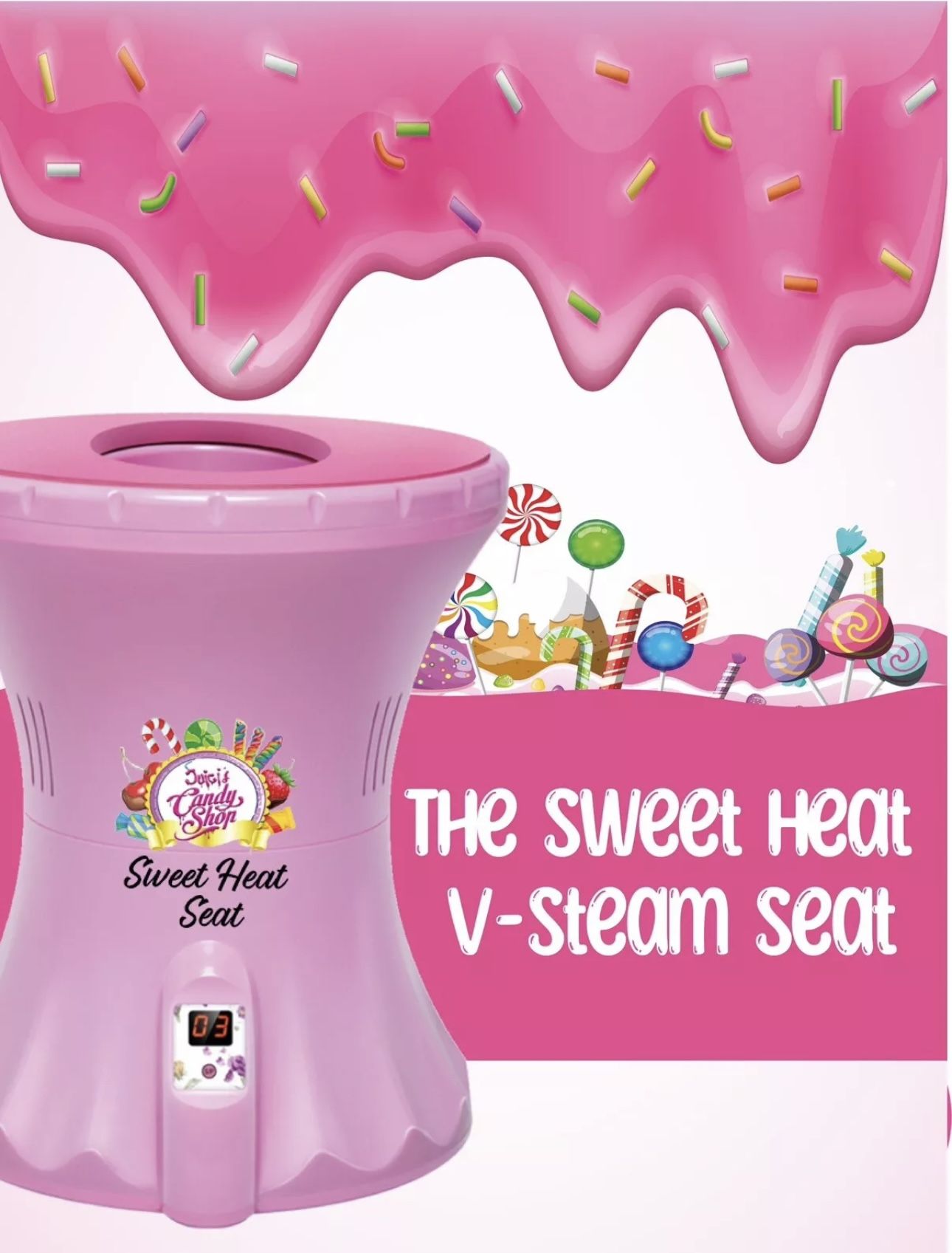 Sweet Heat V-Steam Seat (Steam Seat ONLY)