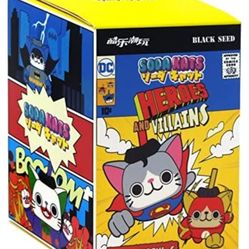 DC HEROS AND VILLANS 12 PACK (NEW)