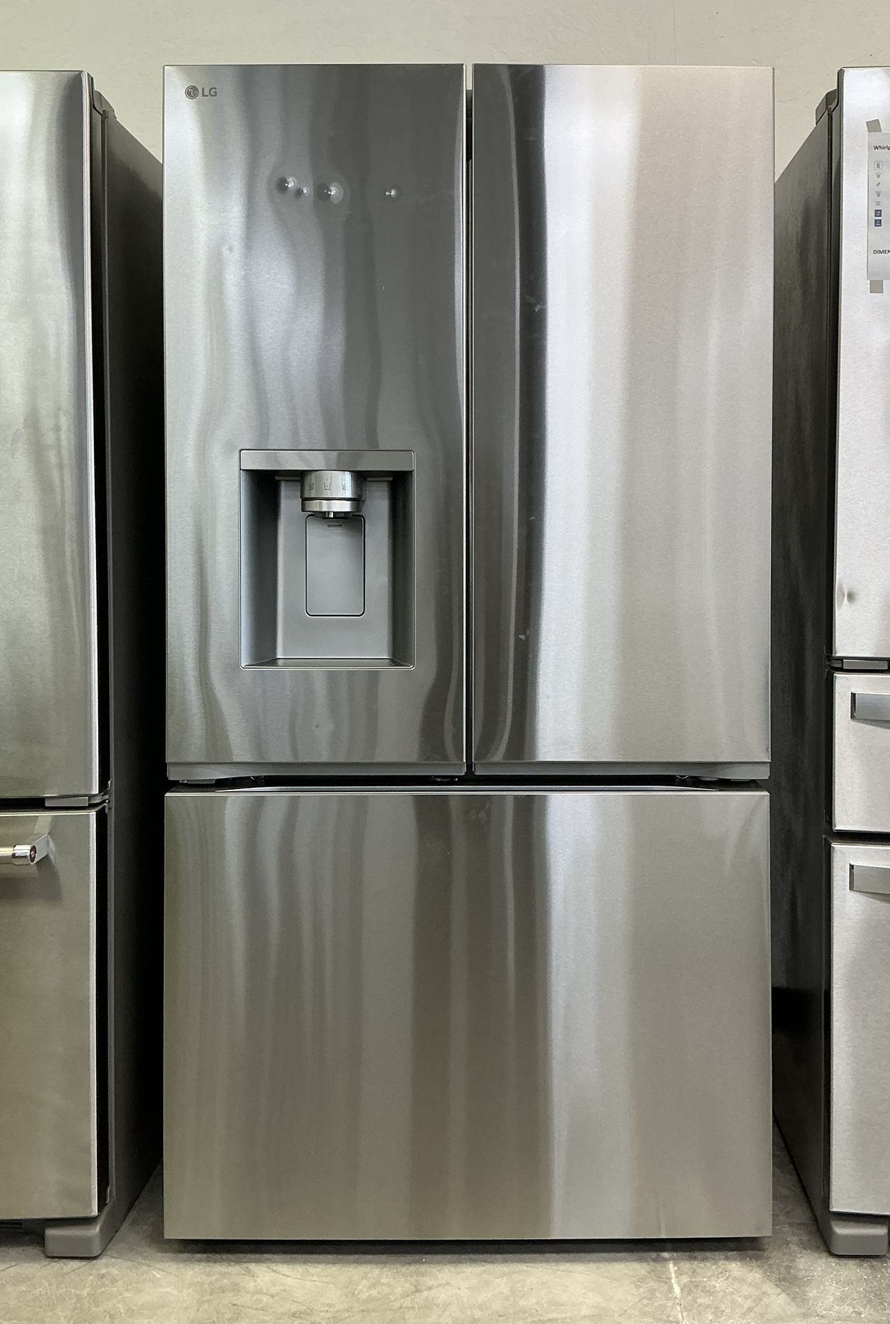 LG 26 cu. ft. Counter Depth Refrigerator w/ 4 types of ice